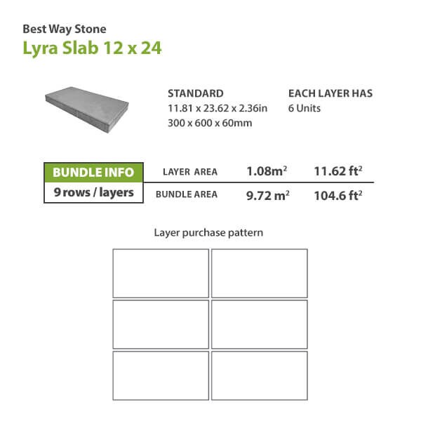 Best Way Stone Lyra Concrete Slab
